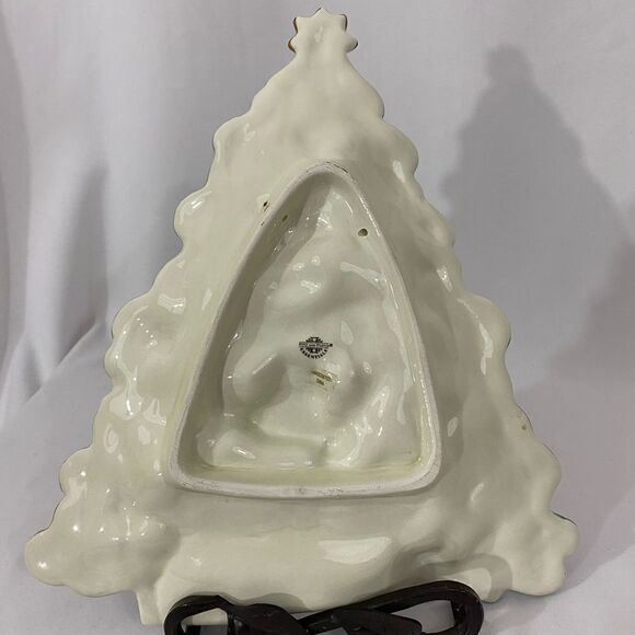 Fritz and Floyd Santa and Sugarplum Tree Decorative Plate - Picture 3 of 3